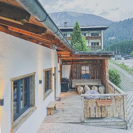 Chalet Schwarz Berwang Bagian luar foto