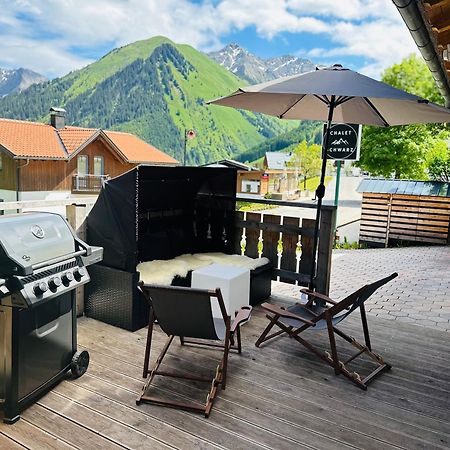 Chalet Schwarz Berwang Bagian luar foto